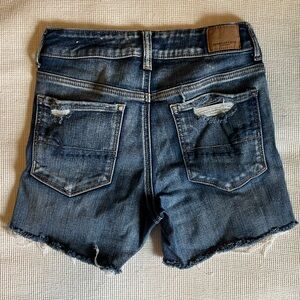 American Eagle High-rise Shortie Jean shorts NEXT LEVEL STRETCH